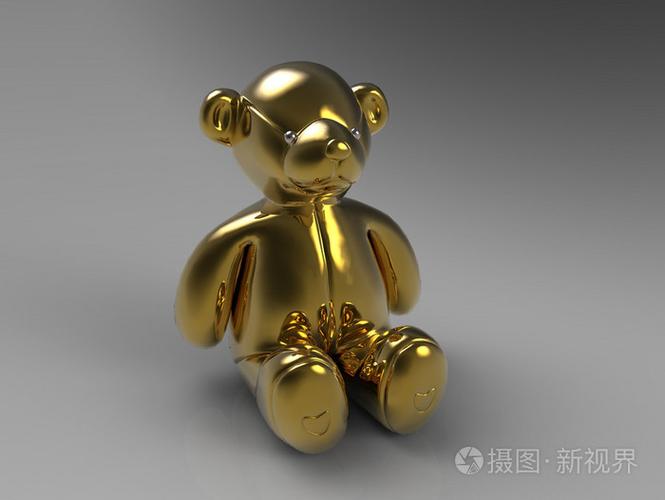 黄金的玩具熊照片-正版商用图片0cgq4d-摄图新视界